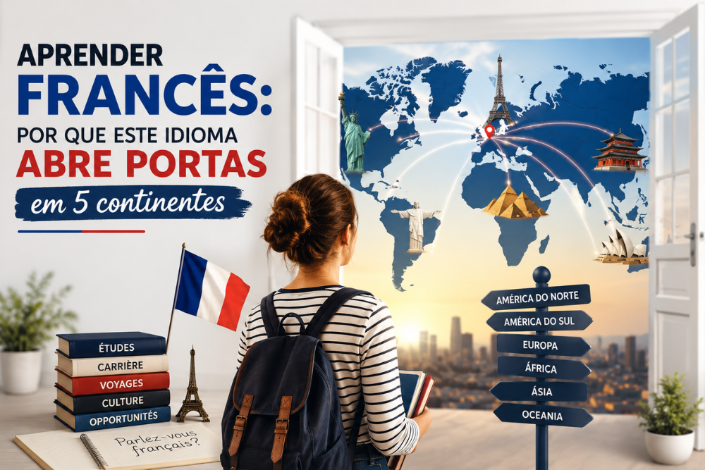 Aprender Francês: Por que Este Idioma Abre Portas em 5 Continentes
