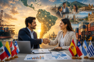 Espanhol para o Mercado Latino: Como o Idioma Multiplica Oportunidades no Comércio Regional